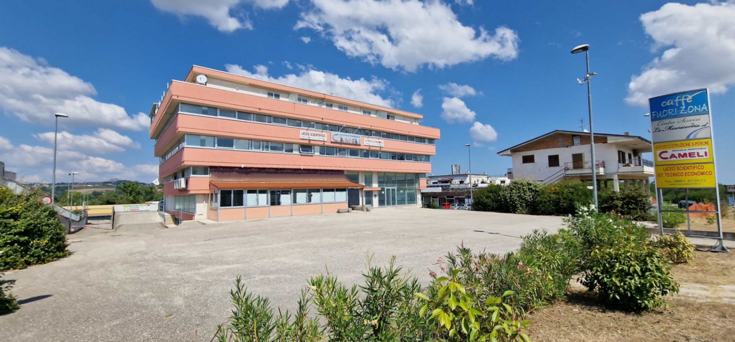 La sede degli Istituti Cameli a Piano d’Accio, Teramo.